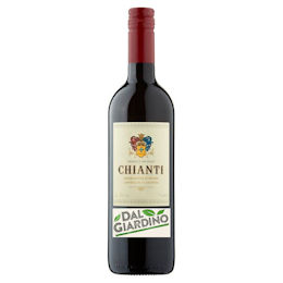 Packshot of a bottle of Dal Giardino Chianti